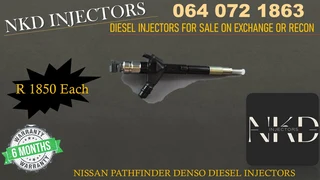 Nissan Pathfinder Diesel Injectors For Sale