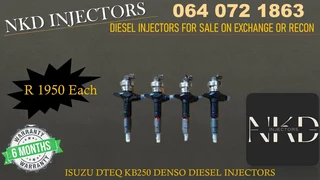 Isuzu Dteq Kb250 Diesel Injectors For Sale
