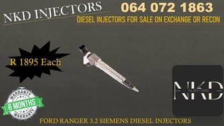 Ford Ranger 3.2 Diesel Injectors For Sale