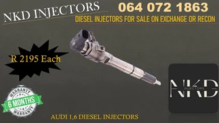 Audi 1.6 Diesel Injectors For Sale