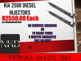 Kia 2500 Diesel Injectors For Sale