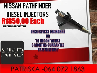Nissan Pathinder Diesel Injectors For Sale