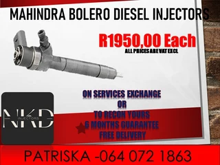 Mahindra Bolero Diesel Injectors For Sale