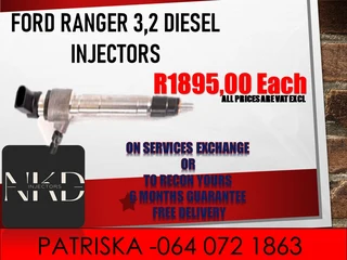 Ford Ranger 3.2 Diesel Injectors For Sale