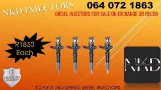 Toyota D4d Diesel Injectors For Sale