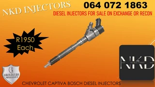 Chevrolet Captiva Bosch Diesel Injectors For Sale