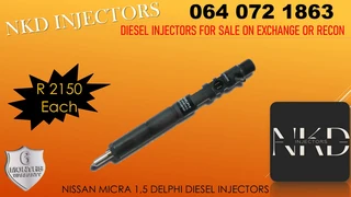 Performance Diesel Injectors For Nissan Micra 1.5 For Sale