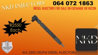 Kia 2500 Diesel Injectors For Sale