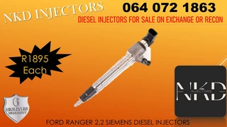 Ford Ranger 2.2 Diesel Injectors For Sale