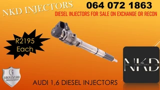 Audi 1.6 Diesel Injectors For Sale