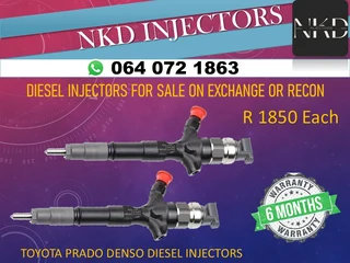 Toyota Prado Diesel Injectors For Sale