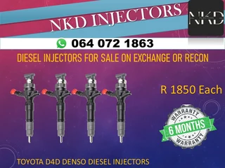 Toyota D4d Diesel Injectors For Sale