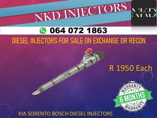 Kia Sorento Diesel Injectors For Sale
