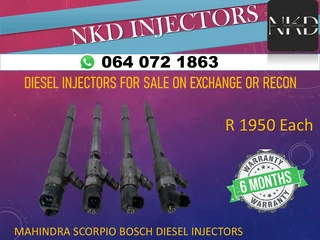 Mahindra Scorpio Diesel Injectors For Sale