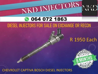 Chevrolet Captiva Diesel Injectors For Sale