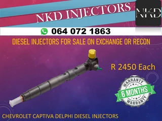 Chevrolet Captiva Diesel Injectors For Sale