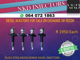 Isuzu Dteq Kb250 Diesel Injectors For Sale