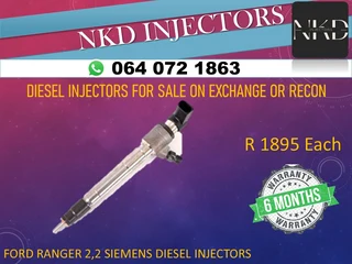 Ford Ranger 2.2 Diesel Njctors For Sale