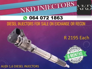 Audi 1.6 Diesel Injectors For Sale
