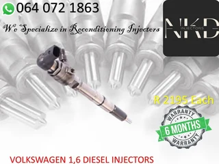 Performances Diesel Injectors For Vw 1.6 For Sale