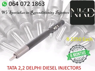 Tata 2.2 Diesel Injectors For Sale On Exchange Or To Recon