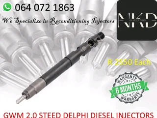 Gwm Steed 2.0 Diesel Injectors For Sale On Exchange Or To Recon