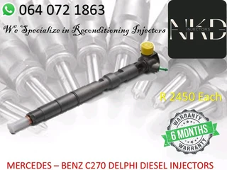 Mercedes C270 Diesel Injectors For Sale