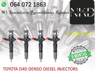 Toyota D4d Diesel Injectors For Sale