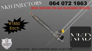 Mercedes Benz Sprinters Diesel Injectors For Sale Or To Recon