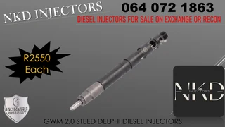 Gwm 2.0 Steed Diesel Injectors For Sale Or To Recon