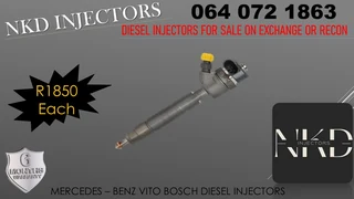 Mercedes Vito Diesel Injectors For Sale
