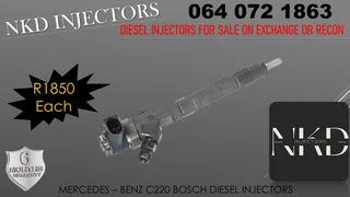 Mercedes C220 Diesel Injectors For Sale