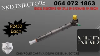 Chevrolet Captiva Diesel Injectors For Sale