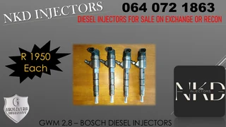Gwm 2.8 Diesel Injectors For Sale Or To Recon