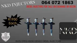 Isuzu Dteq Kb250 Diesel Injectors For Sale Or To Recon