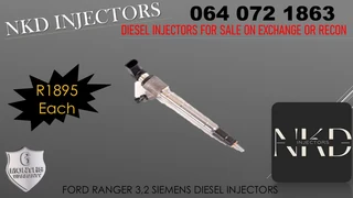 Ford Ranger 3.2 Diesel Injectors For Sale Or To Recon