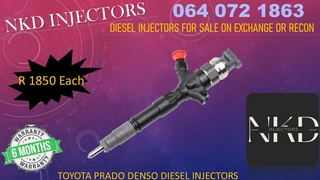 Toyota Prado Recon Diesel Injectors For Sale