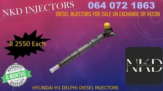 Recon Injectors For Hyundai H1 Delphi Diesel Injectors For Sale