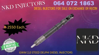 Gwm 2.0 Steed For Recon Diesel Injectors For Sale