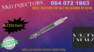 Tata 3.0 Recon Diesel Injectors For Sale Or To Recon