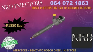 Mercedes Benz Vito Diesel Injectors For Sale