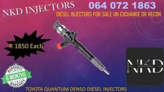 Toyota Quantum Diesel Injectors For Sale Or On Exchange Or To Recon