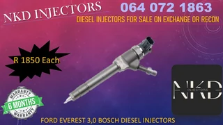 Ford Everest 3.0 Diesel Injectors For Sale