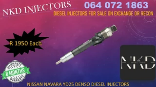 Nissan Navara Yd25 Diesel Injectors For Sale