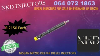 Nissan Np200 Diesel Injectors For Sale