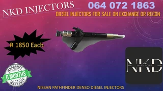 Nissan Pathinder Diesel Injectors For Sale