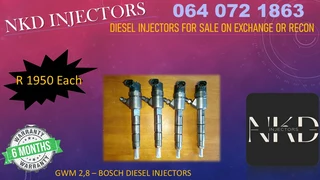 Gwm 2,8 Diesel Injectors For Sale