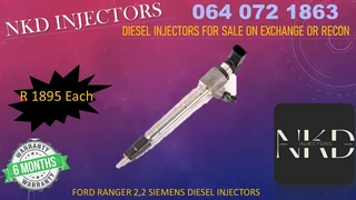 Ford Ranger 2.2 Diesel Injectors For Sale