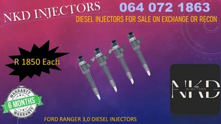 Ford Ranger 3.0 Diesel Injectors For Sale