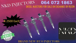 New 3.0 Diesel Injectors For Mazda Bt50 For Sale Or To Recon